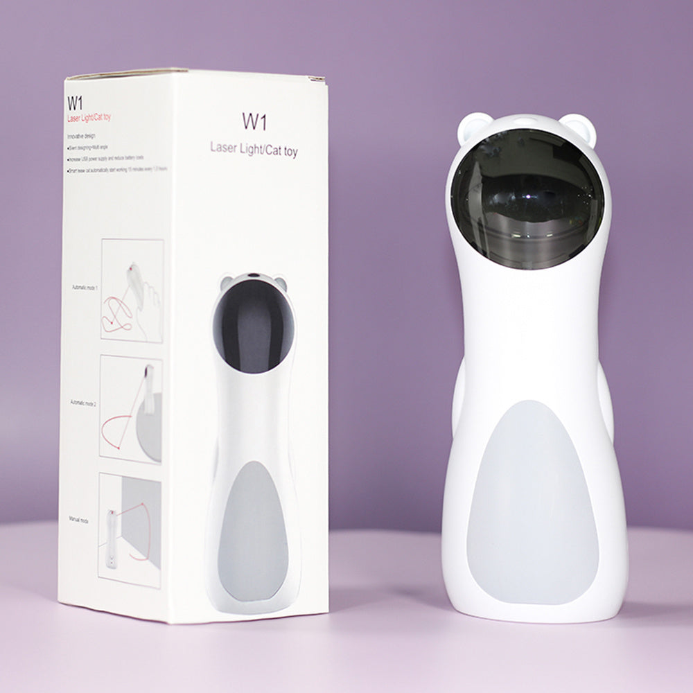🐾 Juguete Láser Automático para Gatos 🐱✨ – Diversión Inteligente con Temporizador ⏱️