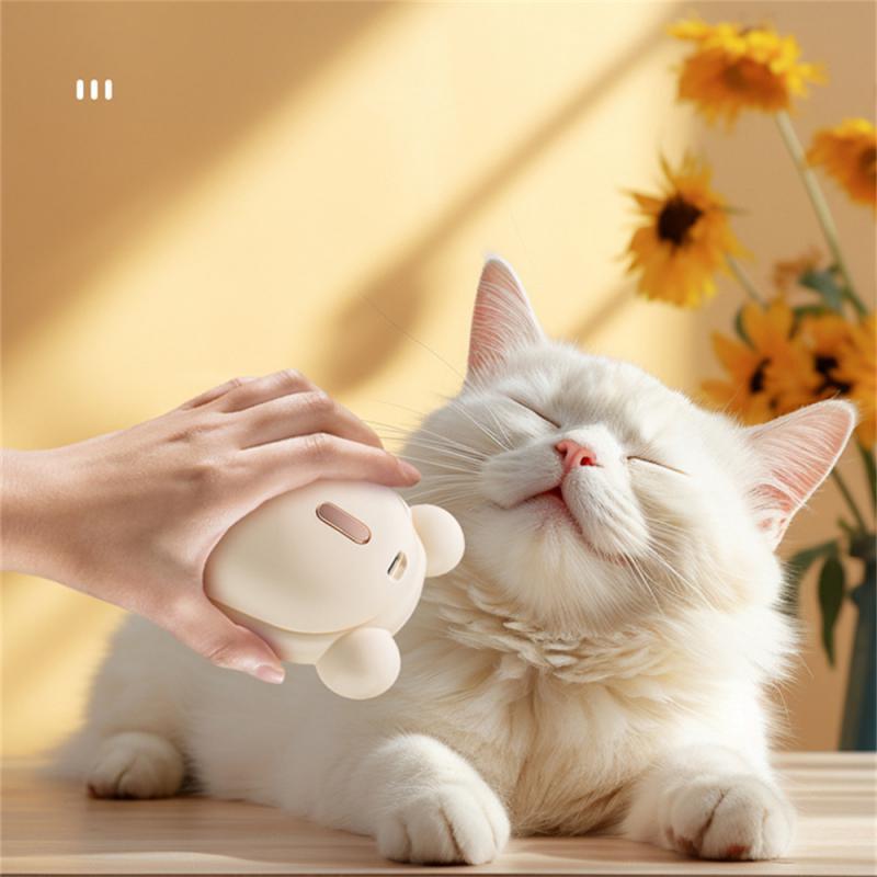 Cepillo 3-en-1 para Mascotas 🐶🐱 – Eliminación de Pelo + Spray Anti-estático + Masaje Suave