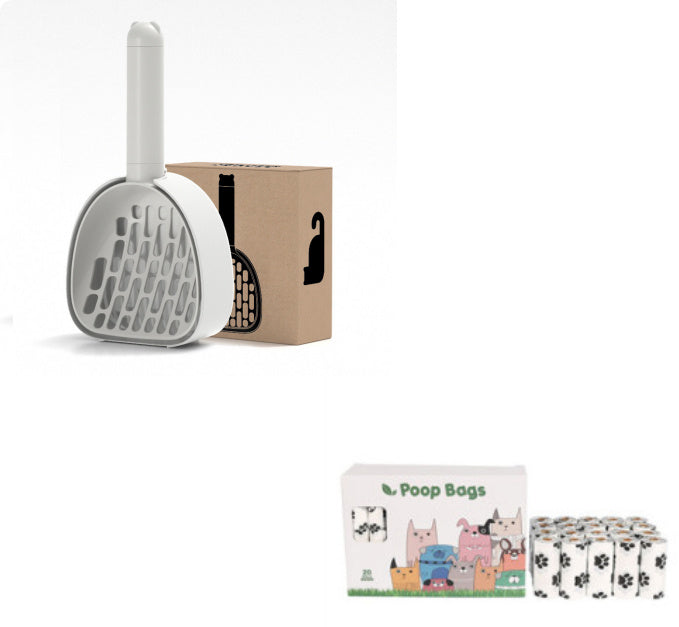 🐾 Pala de Arena para Gatos con Base | Limpieza Fácil y Duradera 🐱✨