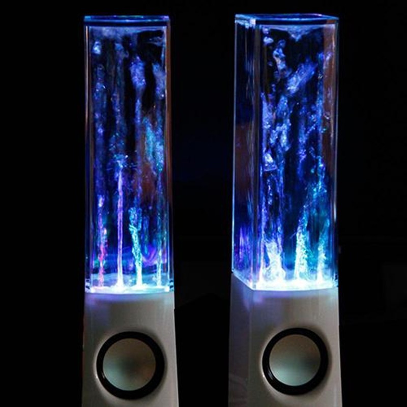 Altavoz LED con Fuente de Agua Danzante 💦✨ | Sonido Estéreo Inalámbrico para Fiestas y Decoración