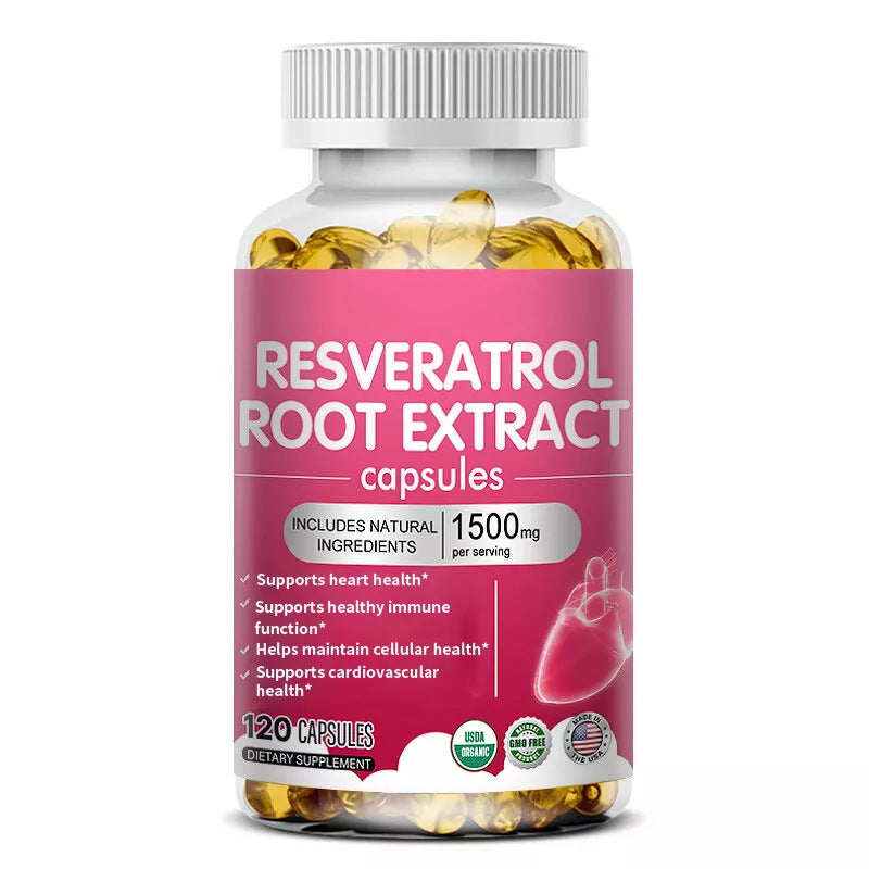 ✨ Cápsulas de Resveratrol + Vitamina C 🍇💊 – Antioxidante, Energía y Bienestar 🌱