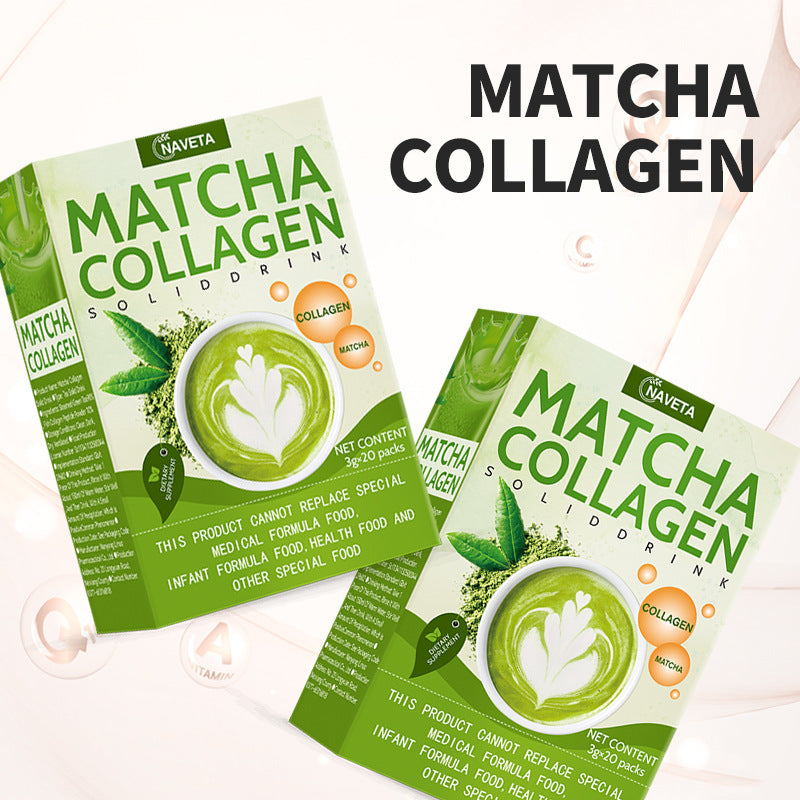Polvo de Té Matcha con Colágeno y Glutatión 🌿 | Belleza, Energía y Vitalidad Natural