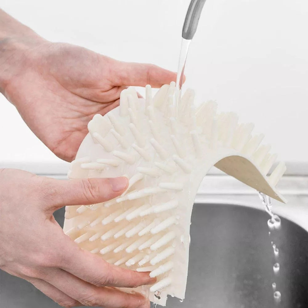 Vaso Portátil Limpiapatas para Perros 🐾✨ con Cerdas de Silicona Suave