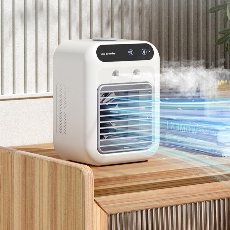 ❄️ Mini Aire Acondicionado Portátil 3 en 1 – Ventilador, Humidificador y Enfriador de Aire 💨