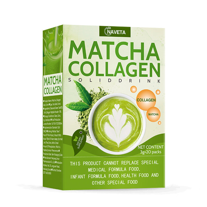 Polvo de Té Matcha con Colágeno y Glutatión 🌿 | Belleza, Energía y Vitalidad Natural